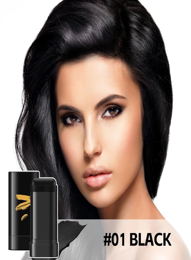 Boobeen Root Touch Up Hair Color Stick，Blendable Hairline Powder for Gray Coverage，Long Lasting Root Cover Up & Thinning Edges,Natural Finish for Women & Men - Image 3